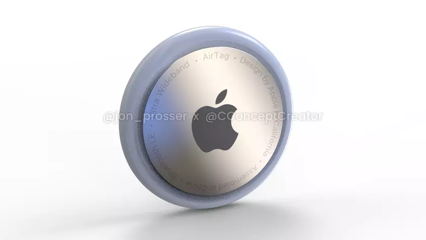 Как будет выглядеть трекер Apple AirTag