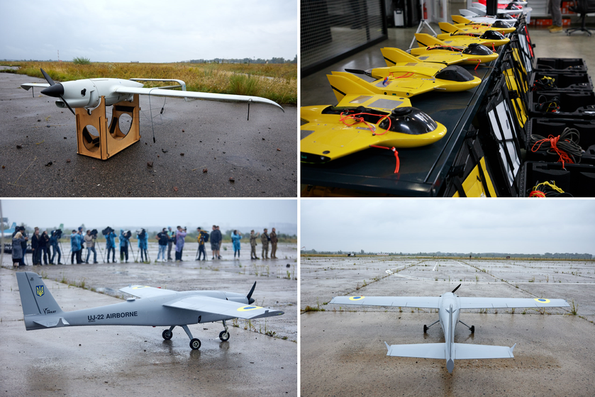 ВСУ получат украинские беспилотники ACS-3, SKIF и UJ-22 Airborne