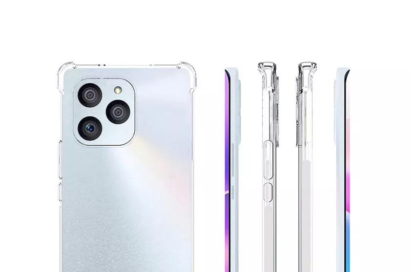 Honor 60 SE с «дырявым» экраном и тройной камерой появился на рендерах