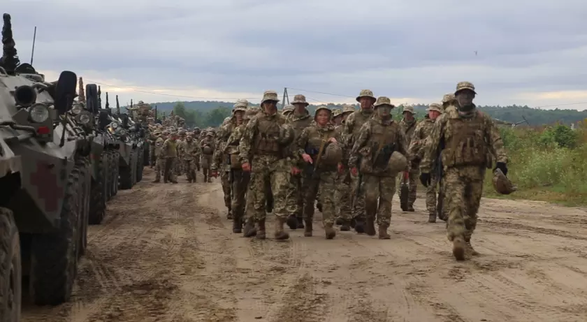 В Украинский легион в Польше уже подали более 600 заявок