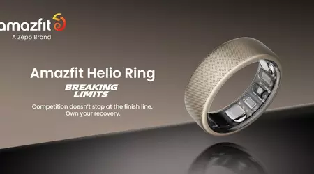 Amazfit розкрила ціну і дату старту продажів Helio Ring