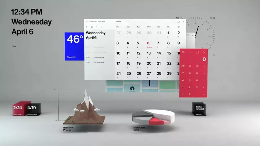 Microsoft показала похорошевший дизайн Windows 10 с концептом Fluent Design