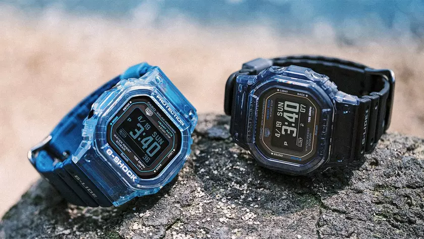 Часы Casio G-Shock GBX-H5600 синего цвета