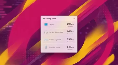 Microsoft довго до цього йшла: новий віджет Windows 11 дозволить відстежувати стан батареї підключених пристроїв
