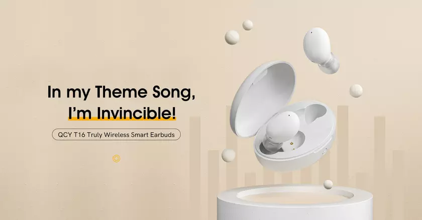 QCY T16: TWS-наушники с Bluetooth 5.2, защитой IPX4 и поддержкой aptX дешевле $22