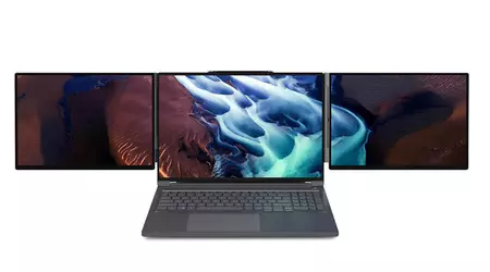 Інсайдер показав концепт ноутбука Lenovo із сонячною зарядкою та модуль для додаткових екранів