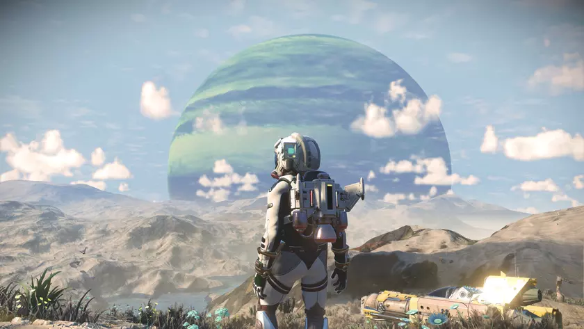 Новые горизонты: загляните в мир No Man's Sky через скриншот