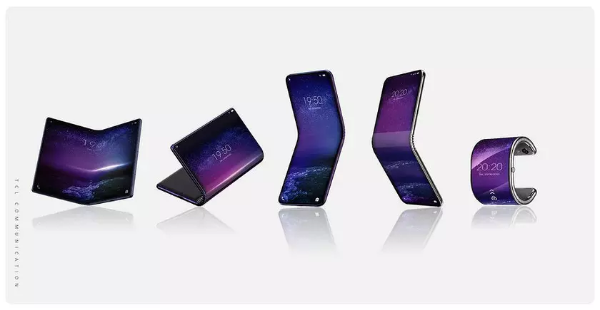 TCL готовит как минимум пять складных смартфонов. Один из них превращается в «умные» часы