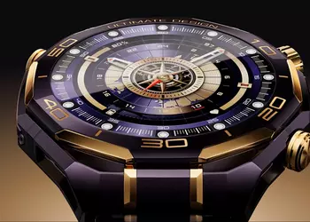 В Европе стартовали продажи премиальных смарт-часов Watch Ultimate Design Royal Gold — самого роскошного гаджета бренда Huawei