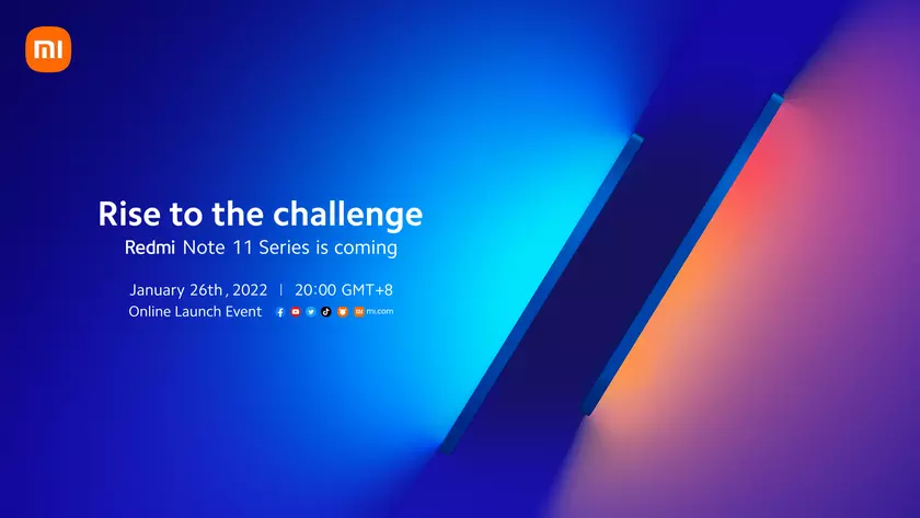 Официально: глобальная презентация линейки смартфонов Redmi Note 11 пройдёт 26 января