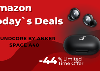 Soundcore Space A40 Wireless Earbuds by Anker – Save $35 Now!