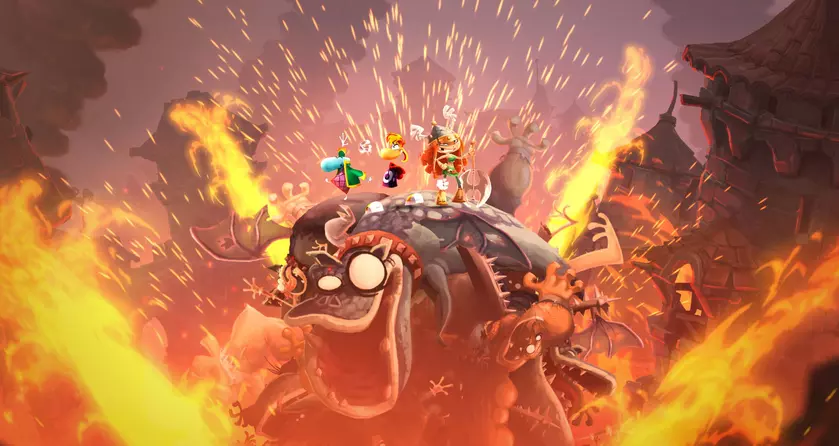 Насладитесь визуальной магией: Скриншот из Rayman Legends