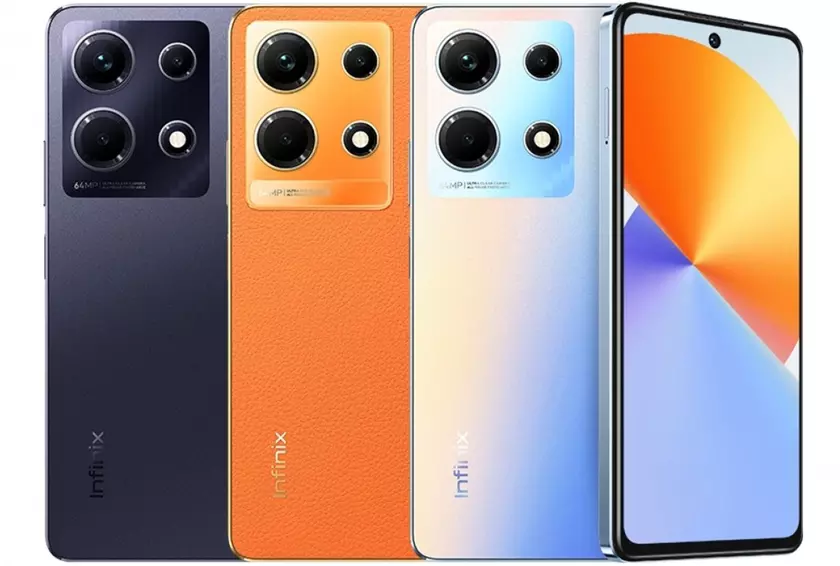 Infinix Note 30 – Helio G99, 120-Гц дисплей LCD и 64-МП камера по цене от $230