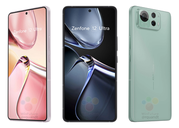 A leak has revealed the official renders of the upcoming Asus Zenfone 12 Ultra flagship, along with all its specifications