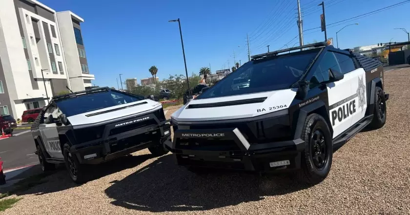Tesla's Cybertruck Showcased in Las Vegas Police Demo