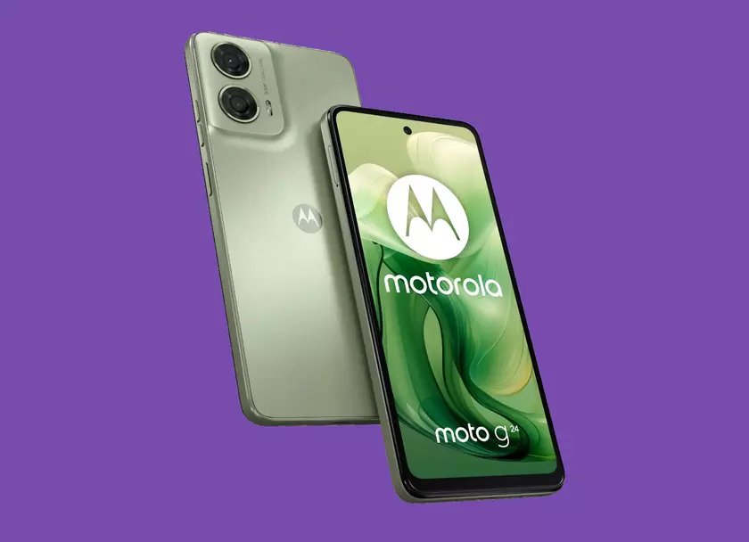 Moto G24: дисплей на 90 Гц, чип MediaTek Helio G85, батарея на 5000 мАч и защита IP52 за 129 евро