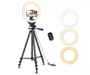 SENSYNE Ring Light Extendable Tripod Stand