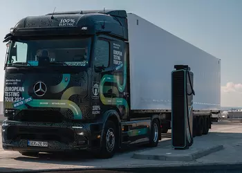Электрогрузовик Mercedes eActros 600 нацелился на рекорд Гиннесса