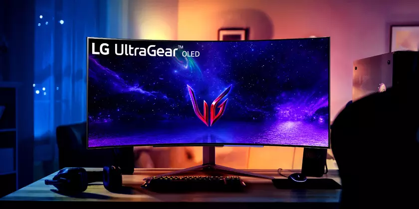 LG представила 45” изогнутый монитор OLED WQHD с частотой кадров 800 Гц за $1700