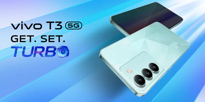 vivo T3: AMOLED-дисплей на 120 Гц, чип MediaTek Dimesnity 7200, тройная камера на 50 МП и защита IP54 за $240