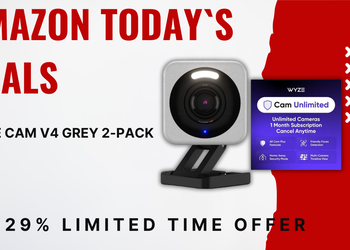 WYZE Cam v4 2-Pack Security System – Incredible $24 Savings Now Live!