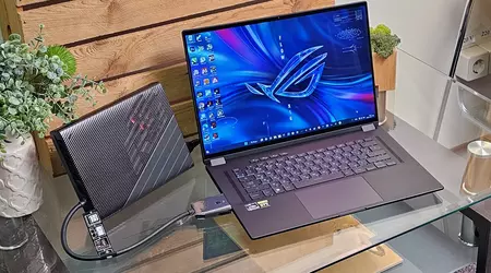 Огляд ASUS ROG Flow X16: потужний геймерський ноутбук-трансформер з док-станцією