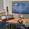 Player behind the wheel in Euro Truck Simulator 2