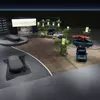 Preview of Subaru STI concept silhouette and headlights