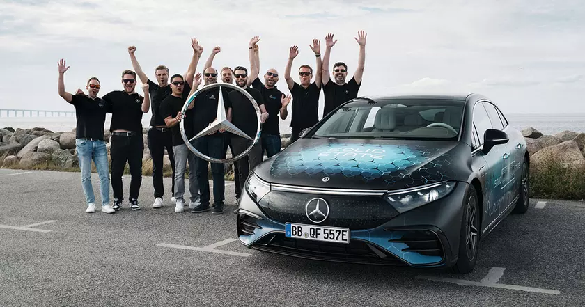Mercedes-Benz EQS: Экспериментальная батарея открывает будущее технологий
