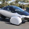Aptera design with solar panels