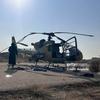 Пошкоджений ангар на авіабазі Меззех