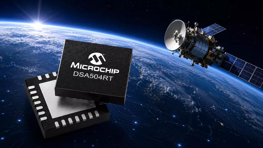 Программируемый генератор тактовых сигналов Microchip DSA504RT