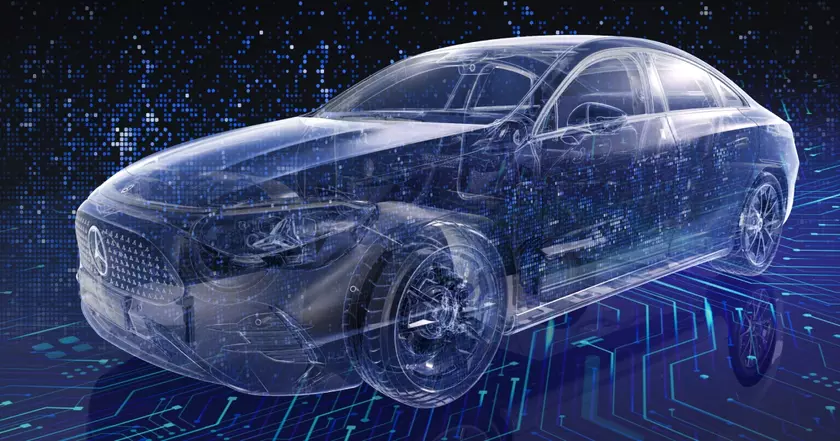 Цифровое мастерство: Как создаются изображения автомобилей Mercedes-Benz