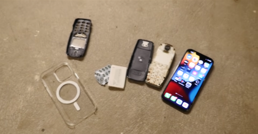 iPhone 13 Pro vs Nokia 3310 – тест на прочность падением с 20-го этажа