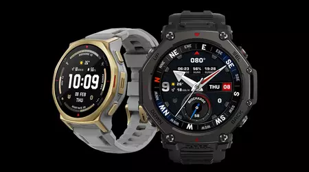 Amazfit представила 44-міліметрову версію T-Rex 3 Pro з AMOLED-дисплеєм і водозахистом 10 ATM