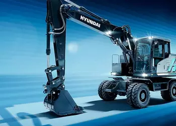 Hyundai представит рабочий прототип водородного экскаватора HW155H на "Bauma 2025"