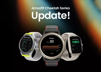 Amazfit Cheetah got new features with the software update