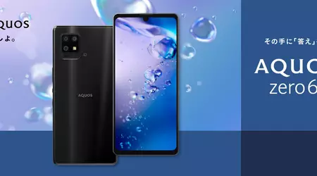 Sharp оголосила цінник смартфона AQUOS Zero 6 з екраном на 240 Гц, чіпом Snapdragon 750G та захистом IP68 