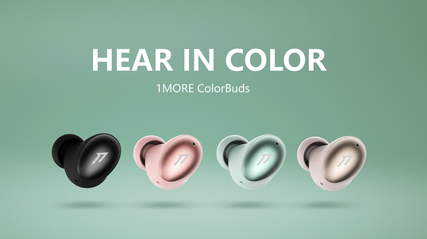 TWS-наушники 1more ColorBuds ESS6001T стоят сейчас на AliExpress меньше $67