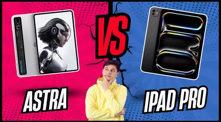 REDMAGIC Astra vs Apple iPad Pro M4 : Comparatif
