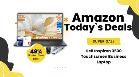 Dell Inspiron-3530 Touchscreen Business Laptop – Massive 49% Discount!