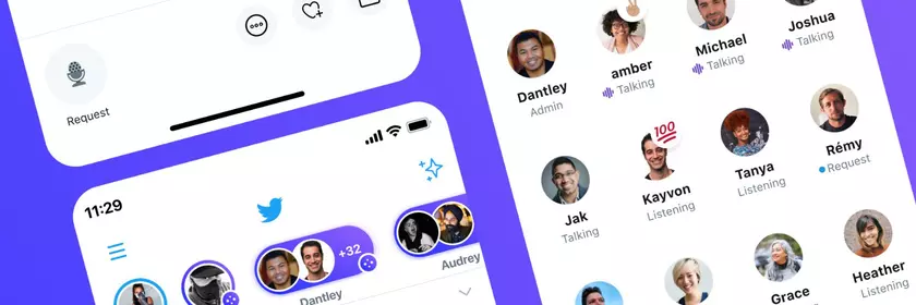 Twitter даст возможность слушать аудиокомнаты Spaces за пределами соцсети