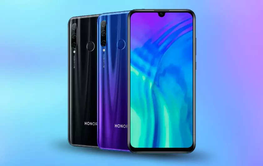 Honor 20 Lite: упрощенная версия флагмана Honor 20 с Kirin 710 и тройной камерой за €250