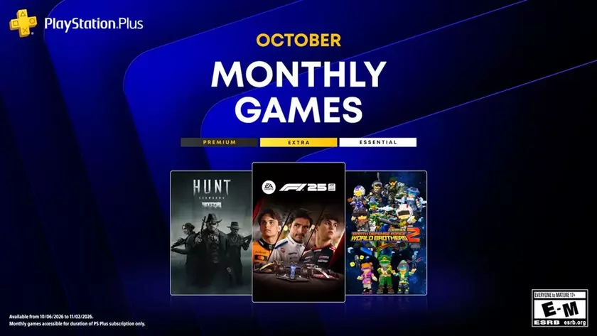 Игровые новинки октября: что ждет подписчиков PS Plus?