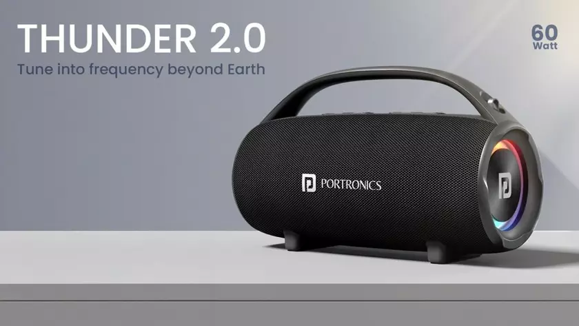 Обзор Portronics Thunder 2.0: молния в мире портативных колонок