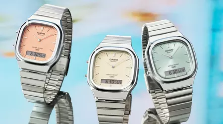Оновлений вінтаж: Casio випустила серію класичних годинників AQ-240E — тепер без гострих кутів і в нових пастельних тонах