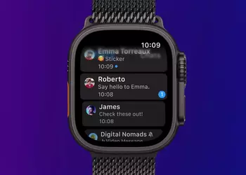 Приложение Telegram вернулось на Apple Watch