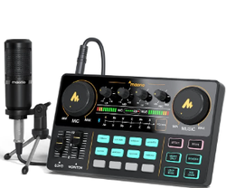 Ensemble de matériel pour podcast - Mixeur audio MAONO