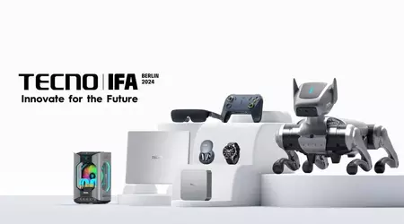 TECNO презентує собаку-робота, ігровий набір AR та інші новинки на IFA 2024