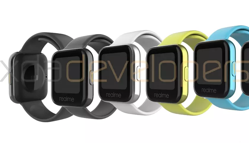 Realme начала тизерить анонс своих первых смарт-часов с дизайном, как у Fitbit Versa